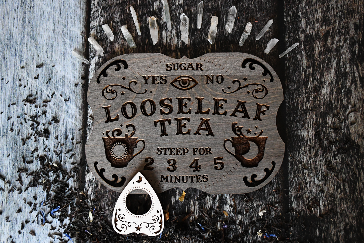 Wooden Ouija Coaster Riddle's Tea Shoppe