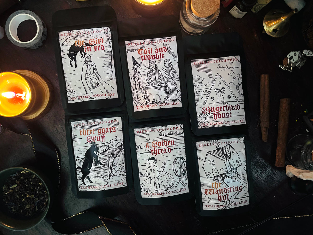 Dark Fables Sampler Set – Riddle's Tea Shoppe