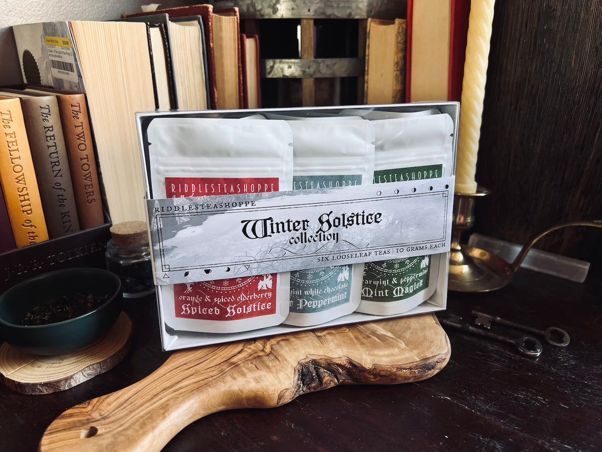 Winter Solstice Tea Sampler Set – Riddle's Tea Shoppe